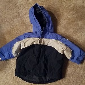 Children's place blue and black winter jacket